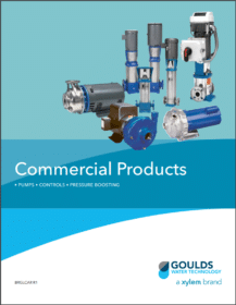 Goulds Water Technology Pump Catalog - compare with Grundfos.